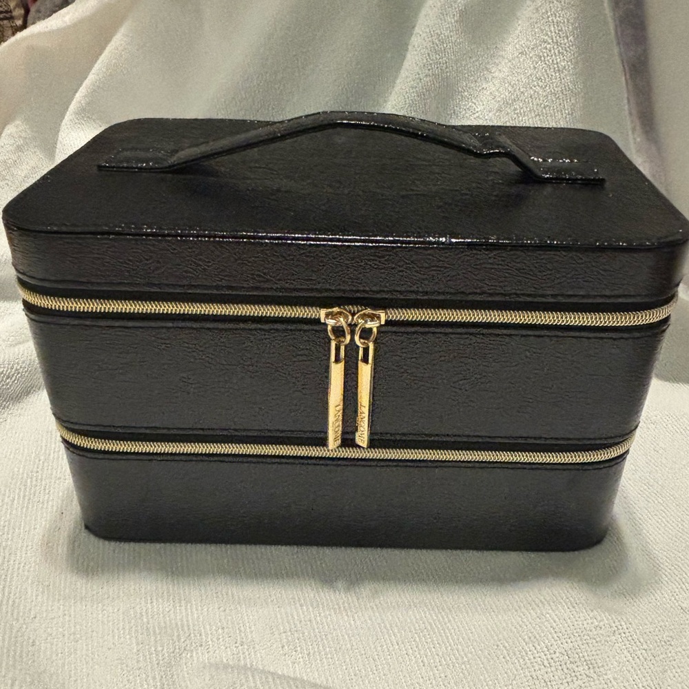 Lancome Two Compartment Cosmetic Case